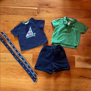 Janie and Jack 3-6 months matching set